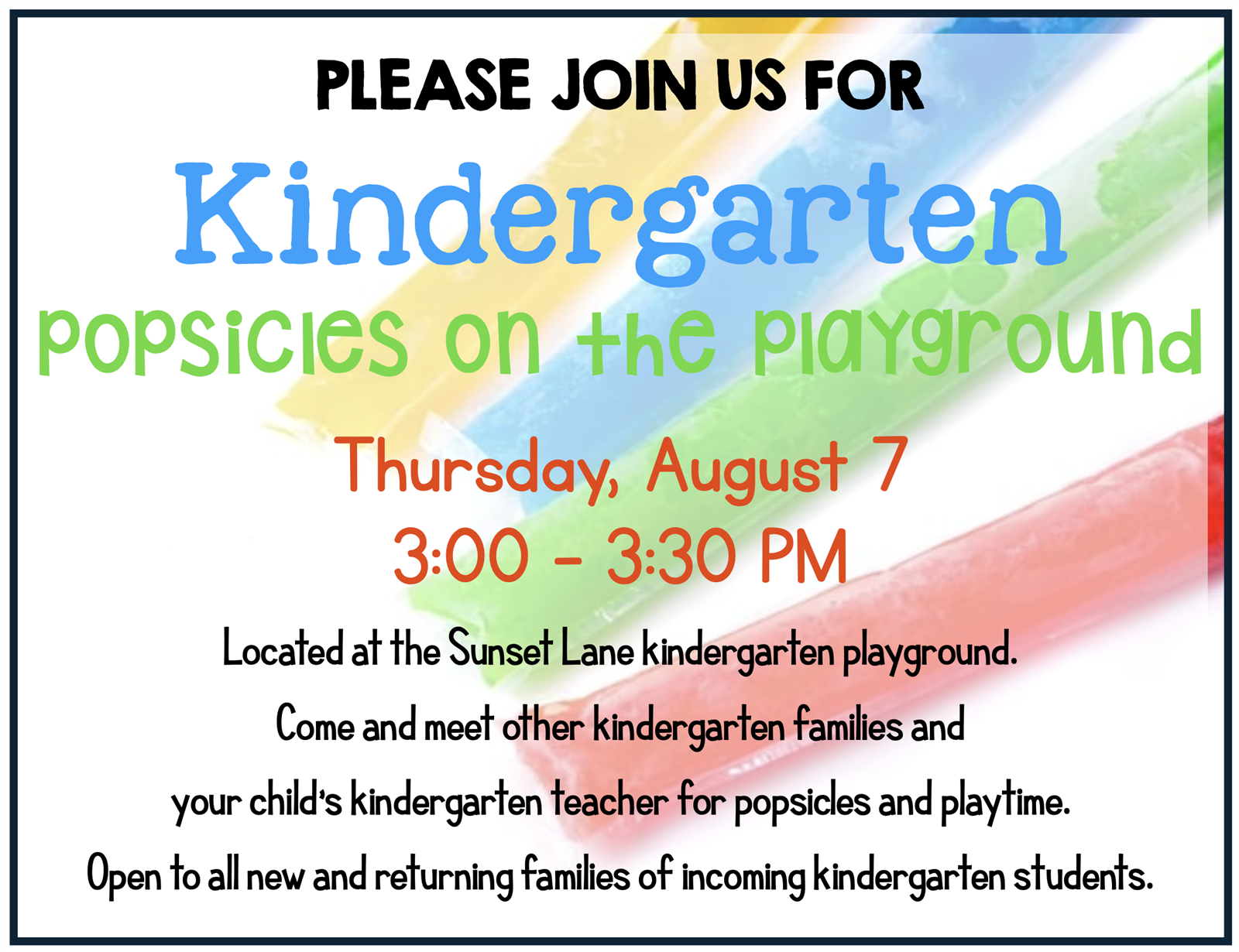  Kinder Meet and Greet